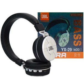 تصویر هدفون بلوتوثی و رم خور JBL YX-29 JBL Bluetooth and wireless headphones