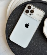 تصویر کاور گوشی موبایل آیفون 11 نرمال اتو فوکوس رنگ سفید جنس پشت شیشه ای با محافظ لنز طرح 17 پرومکس iPhone11- Auto Focus PVD Lens AG Glass Case 