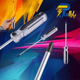 تصویر پیچ گوشتی چهارسو Hizan CR-V 150*6mm 