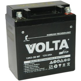 تصویر باطری 3 آمپر هندایی ولتا Motorcycle battery 7 ampr VOLTA