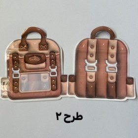 تصویر زیپ کیپ کوله پشتی فانتزی 