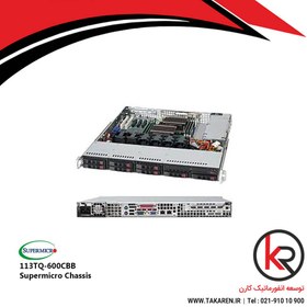 تصویر کیس سرور سوپرمیکرو SUPERMICRO CSE-113TQ-600CB 