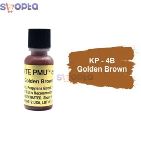 تصویر رنگ کی پی گلدن براوون 