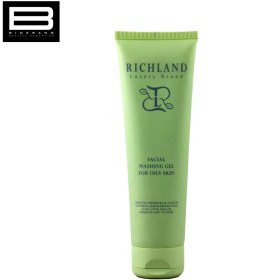 تصویر ژل شستشوی صورت پوست چرب 150 میلی لیتر ریچلند Richland Facial Washing Gel For Oily Skin 150ml