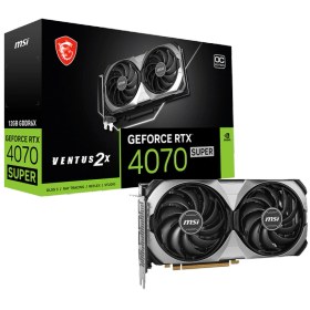 تصویر کارت گرافیک ام اس آی مدل GeForce RTX 4070 SUPER VENTUS 2X 12GB OC 