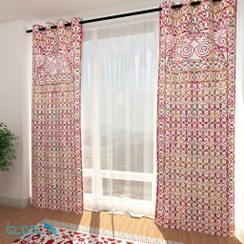 تصویر پرده طرح باغ ارم برند پرووال مدل cu5-44 