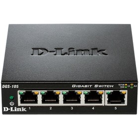 تصویر سوییچ دی لینک مدل DGS 105 ا DLINK DGS105 Gigabit Switch DLINK DGS105 Gigabit Switch