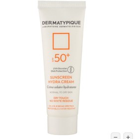 تصویر کرم ضدآفتاب بی رنگ هیدرا پوست خشک و حساس درماتیپیک Spf50 ا Dermatypique Sunscreen Hydra Cream Spf50 ضد آفتاب صورت مدل کرم ضدآفتاب بی رنگ هیدرا پوست خشک و حساس درماتیپیک Spf50 ا Dermatypique Sunscreen Hydra Cream Spf50 خشک و حساس SPF 50 حجم 50 میلی لیتر -