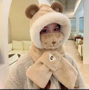 تصویر ست شال و کلاه سر همی وارداتی 