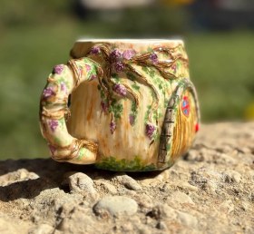 تصویر ماگ کلبه ای 