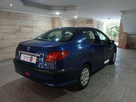 تصویر پژو 206 صندوقدار مدل 1397 ا V8 V8