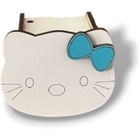 تصویر تراش چوبی طرح کیتی 