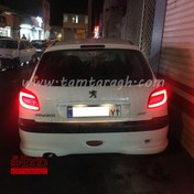 تصویر چراغ خطر اسپرت پژو 206 طرح 207 برند مدرن 