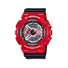 تصویر ساعت جی شاک مشکی قرمز GA-110RD-4A جی شاک ( G-Shock )