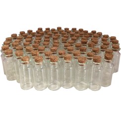 تصویر دکوری مدل بطری استوانه ای بسته 100 عددی 