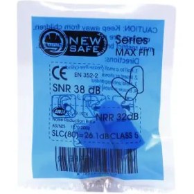 تصویر گوشی صداگیر ایرپلاگ برند NEWSAFE مدل MAX FIT1 