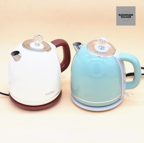 تصویر کتری برقی ۲/۵ لیتری داخل استیل سینیکا - سبز 