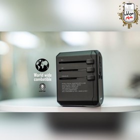 تصویر آداپتور گرین مدل Universal Travel Adapter Green 