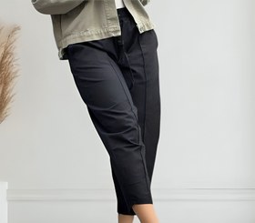 تصویر شلوار لینن جلو دوخت 