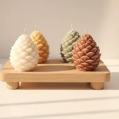 تصویر شمع دکوراتیو کاج 