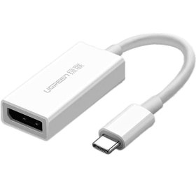 تصویر مبدل USB-C به DisplayPort یوگرین MM130 مدل 40372 UGREEN MM130-40372 USB-C Plug To DisplayPort Converter