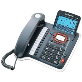 تصویر تلفن با سیم تکنیکال مدل TEC-1061 ا Technical TEC-1061 Corded Telephone Technical TEC-1061 Corded Telephone