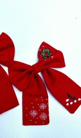 تصویر گل سر پاپیون مدل نوئل 