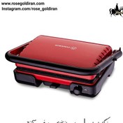 تصویر ساندویچ ساز کرکماز مدل Tostella قرمز 