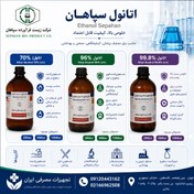 تصویر الکل طبی مطلق ۹۹.۸ درصد سپاهان 