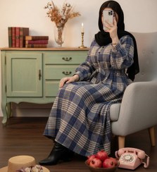 تصویر پیراهن چهارخونه محبوب مهشاپ 