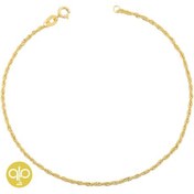 تصویر دستبند طلا طنابی ظریف کد BR653 