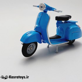 تصویر موتور بازی ولی مدل VESPA 150CC آبی اسباب بازی سرگرمی متفرقه مدل VESPA 150CC آبی