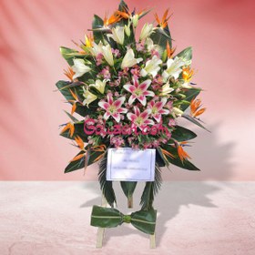 تصویر تاج گل نمایشگاهی سئول 