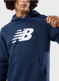 تصویر هودی فلیس اساسی کُر برند new balance Essential Core Fleece Hoodie