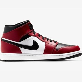 تصویر کتونی جردن 1 مید شیکاگو Air Jordan 1 Mid Chicago 