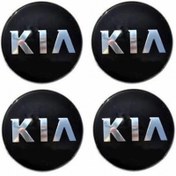 تصویر قالپاق وسط رینگ خودرو چیکال مدل P-325 مناسب برای کیا سراتو بسته 4 عددی 