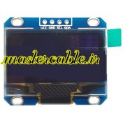 تصویر ماژول نمایشگر OLED تک رنگ 1.3 اینچ دارای ارتباط I2C ورژن 2.1 