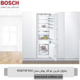 تصویر یخچال فریزر توکار بوش مدل KIS87AF30 