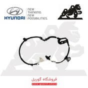تصویر سنسور ABS جلو چپ هیوندای آزرا برند MANDO 