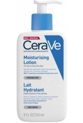 تصویر لوسیون مرطوب کننده صورت و بدن سراوی مدل Nemlendirici حجم 236 میلی لیتر CeraVe Moisturizing Lotion For Face And Body 236 ml