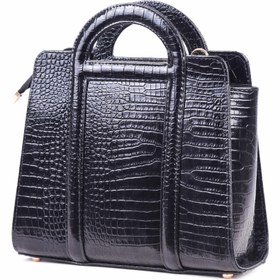 تصویر کیف مجلسی زنانه تهیه شده از چرم طبیعی گاو مدل آمیتیس Women's bag made of natural cow leather، Amitis model