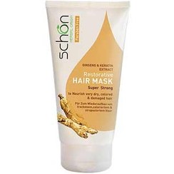 تصویر ماسک مو جینسینگ و کراتین بسیار قوی شون|Schon Keratin Snd ginseng hair mask 