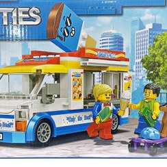 تصویر لگو کامیون بستنی ۱۱۵۲۸ با ۲۱۰ قطعه 