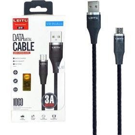 تصویر کابل شارژ اندروید مدل لیتو Android Charging Cable LEITU LD-47 Cable Leitu LD-47