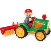 تصویر تراکتور شخم زن مزرعه تولو Tolo ا Toys farm tractor Toys farm tractor