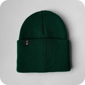 تصویر کلاه بافت سبز آووکادو 