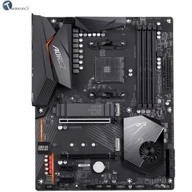 تصویر مادربرد گیگابایت مدل X570 AORUS ELITE سوکت AM4 GigaByte X570 AORUS ELITE AM4 Motherboard