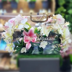 تصویر باکس گل ارکیده و لیلیوم 