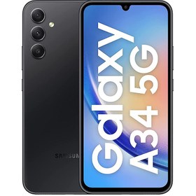 تصویر گوشی موبایل سامسونگ مدل Galaxy A34 5G دو سیم کارت ظرفیت 128 گیگابایت و رم 6 گیگابایت Samsung Galaxy A34 5G Dual SIM 128GB And 6GB RAM Mobile Phone