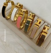 تصویر دستبند بنگل طرح هرمس قفل اصلی 